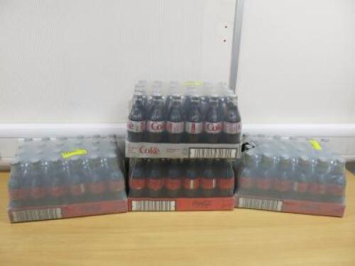 4 x Cases of 24 Bottles of Coke Zero & Diet Coke, 330ml.