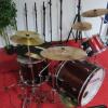 A Fortissimo Drum Kit with Snare, Bass Drums and Orion Cymbals and 2 x Adjustable Musician Stools and Music Stand - 5