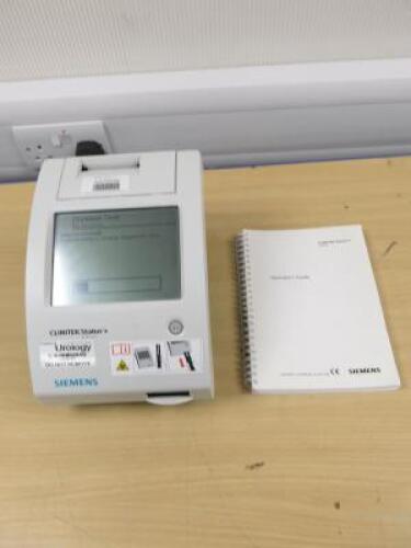 Siemens Clinitek Status + Analyzer. Comes with Operator Manual.