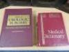 Selection of Medical Books to Include: 4 x Campbell-Walsh Urology, Ninth Edition, Vol 1-4, 1 x Frank Hinman 2nd Edition Atlas of Urologic Surgery, & 1 x Dorlands Illustrated 27th Edition Medical Dictionary. - 4