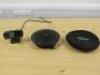 Jabra Portable Speakerphone, Model PHS002W & 2K Webcam.