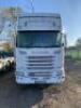 Scania R-SRS L-Class R450 6x2/2 Topline Sleeper Tractor Unit, Reg WX16 YYS 44,000kg Mileage 666,273km. - 4