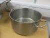 Quantity of Commercial Kitchen Equipment to Include: 2 x Stock Pots, 2 x Colanders & 6 x Mixing Bowls. - 4