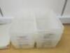 10 x Araven Polypropylene Gastronorm 1/1 Containers with 5 Lids. - 3