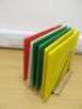 6 x Chopping Boards with Metal Stand. - 2