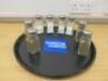 3 x Vogue Ticket Holders, 8 x Salt & Pepper Shakers & 2 Trays. - 2
