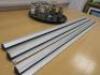 3 x Vogue Ticket Holders, 8 x Salt & Pepper Shakers & 2 Trays. - 3