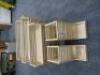 5 x Assorted Beechwood Point of Sale Racks.