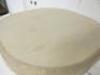Designer Style Solid Oak & Ply, Bleached Wood Stool, Size H51 x W45 x D45cm. - 4