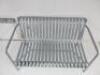 Hay Palissade 2 Seater Hot Galvanised Steel Outdoor Bench, Size H80 x W125 x D70cm. - 2