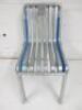 2 x New/Boxed Hay Palissade Hot Galvanised Steel Outdoor Chair, Size H80 x W125 x D70cm.