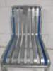 2 x New/Boxed Hay Palissade Hot Galvanised Steel Outdoor Chair, Size H80 x W125 x D70cm. - 4