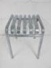Boxed/New Hay Palissade Hot Galvanised Outdoor Stool, Size H45cm. - 2