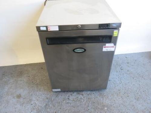 Foster HR150-A Stainless Steel Under Counter Refrigerator, Model HR150-A, S/N E5329783.