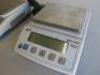 2 x 600g Scales: Badwag WTC600 & MrC BWLC-0.6-B1 with 1 x Power Supply. - 3