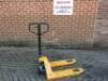 EKWO 2000kg Pallet Truck in Yellow.