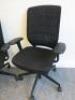 2 x Senator EV740MF Office Chairs in Black. - 2