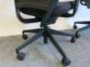 2 x Senator EV740MF Office Chairs in Black. - 4