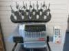 Amaya Melco 16 Needle Embroidery Machine, Model EMT16. Comes with Melco Disc Software Disc. - 2