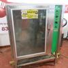 Houno Bake-Matic Steam Oven, Model BM-27, S/N FN084121, Power 415v, with 6 Racks & Shelf Under. Size H153cm x D86cm x W112cm