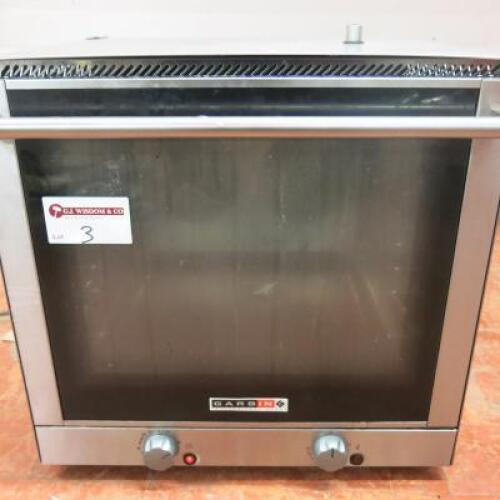 Garbin Convection Oven, Model 43DX, S/N 133944, Missing Trays