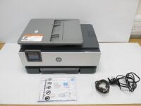 HP Office Jet Pro 8024e A4 Multifunction Colour Printer. Comes with Power Supply, Instruction Manual & Original Box.