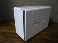 Synology DS220J Network Storage Device. Comes with 2 x Seagate 8TB HDD.  NOTE: requires power supply.