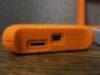 3 x Lacie Rugged Mini 1TB External HD's with Neil Poulton Design Orange Rubber Protector. - 2