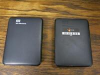 2 x WD Elements 2TB & 1TB External HD's.