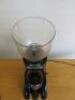 Ibertal Cunill Electric Coffee Grinder, Model Marfil. NOTE: missing hopper tops. - 4
