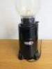 Ibertal Cunill Electric Coffee Grinder, Model Marfil. NOTE: missing hopper tops. - 6