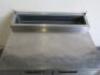 Polar Stainless Steel 2 Door Refrigerated Pizza/Salad Prep Counter, Model G604, S/N 7208260, Size H100 x W90 x D70cm. NOTE: missing lid. - 5