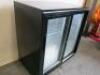 Polar Double Door Under Counter Drinks Display Refrigerator, Model GL003-05, S/N CK190301139, Size H90 x W90 x D52cm. - 6