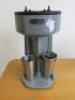 Waring Commercial Double Spindle Milkshake Mixer, Model WDM240E. Comes with 3 Beakers.