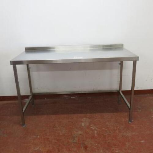 Stainless Steel Prep Table, Size H90cm x D70cm x W155cm