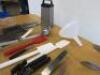 Quantity of Kitchen Accessories to Include: Knives, Grater, Whisk, Measuring Cups, Tongs, Spatulas etc (As Viewed/Pictured). - 6