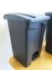 3 x Jantex 45Lt Kitchen Pedal Bins. - 3