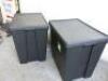 2 x Wham Bam 154L Storage Bins with Lids. - 5