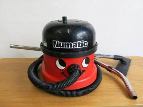 Numatic Vacuum Cleaner, Model NVR200-21. Comes with Attachment (As Viewed/Pictured).