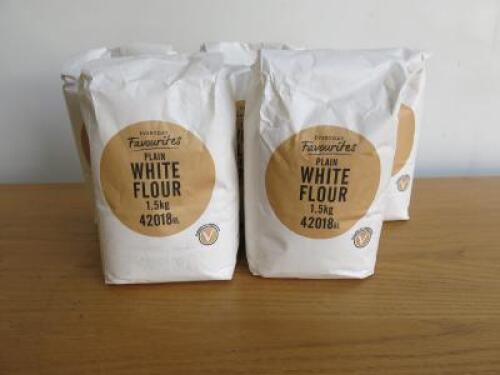 5 x 1.5kg Everyday Favourites Plain White Flour.