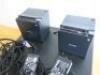 2 x Epson TM-M3011 Thermal Printers, Model M362B with Power Supplies & 1 x Epos Now Till Draw (No Key). - 5