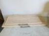 4 x Assorted Beechwood Point of Sale Racks. - 3