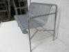 Hay Palissade 2 Seater Hot Galvanised Steel Outdoor Bench, Size H80 x W125 x D70cm. - 3