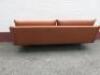 Stua Manufactured 'Costura Linear 2 Seater Sofa' by Designer Jon Gasca, in Elmo Baltique Leather with 2 Cushions. Size H70 x W210 x D90cm. RRP &pound;9500. - 7