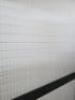 Metal Framed Opaque Perspex Room Divider/Privacy Screen. Size H182 x W105cm. - 3