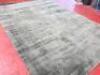 Asiatic London 'Blade' Hand Woven Green Rug 100% Viscose Pile. Size H200 x W290cm. - 2