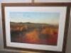 Martin Smith Desert Panorama - Namibia. Framed, Glazed, Mounted & Signed Limited Edition Print 1/200. Size H90 x W120cm. - 2