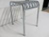Boxed/New Hay Palissade Hot Galvanised Outdoor Stool, Size H45cm. - 6