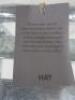 Boxed/New Hay Palissade Hot Galvanised Outdoor Stool, Size H45cm. - 4
