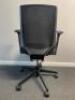 Profim Light Up 250S, Adjustable office Chair with Black Mesh Back & Upholstered Seat. DOM 11/18. - 3